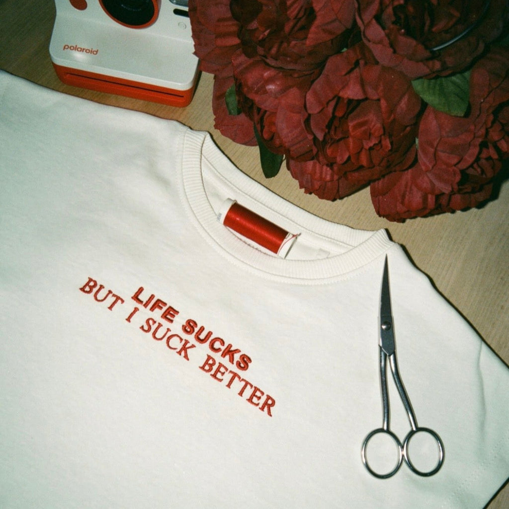 Custom Text Embroidery